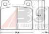 ALFA 10541220530030 Brake Pad Set, disc brake